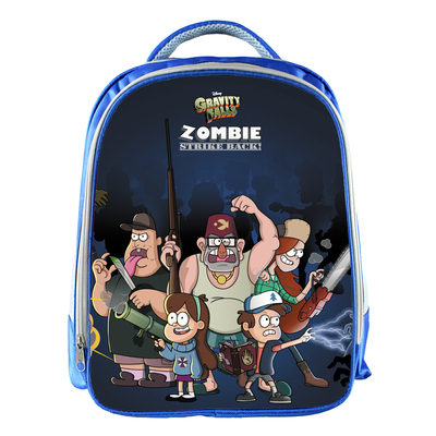 Gravity Falls Backpack School Bag Blue - Image 3