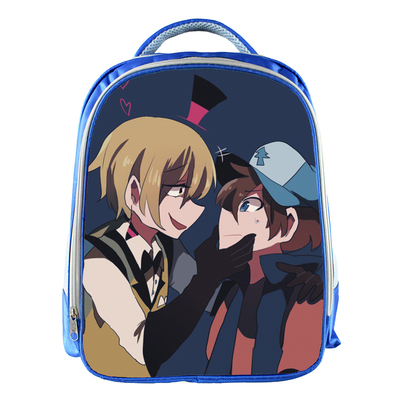 Gravity Falls Backpack School Bag Blue - Image 5