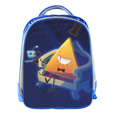 Gravity Falls Backpack School Bag Blue