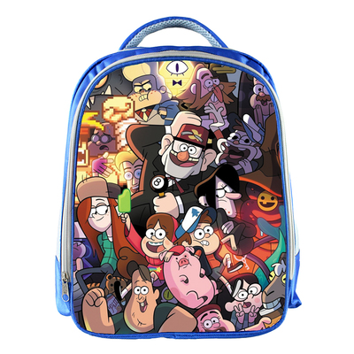 Gravity Falls Backpack School Bag Blue - Image 11