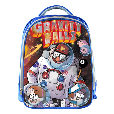 Gravity Falls Backpack School Bag Blue - Image 13