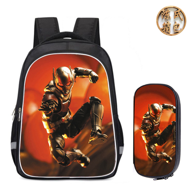 16"Ant-Man Backpack School Bag+Pencil Case - Image 4