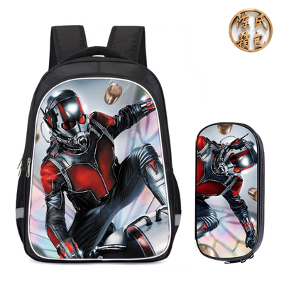 16"Ant-Man Backpack School Bag+Pencil Case - Image 5