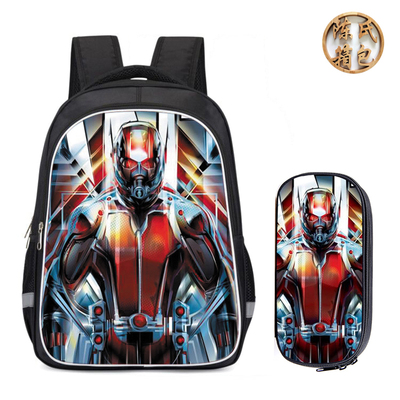 16"Ant-Man Backpack School Bag+Pencil Case - Image 7