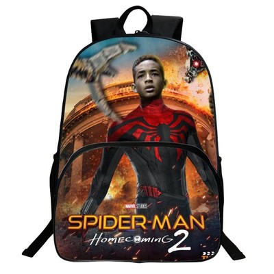 16"Spider-Man: Far From Home Backpack School Bag for Teenagers Student - Image 9