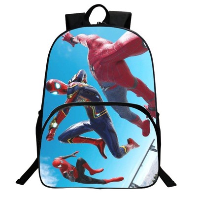 16"Spider-Man: Far From Home Backpack School Bag for Teenagers Student - Image 12