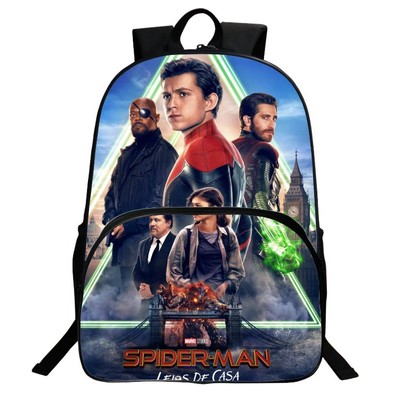 16"Spider-Man: Far From Home Backpack School Bag for Teenagers Student - Image 5