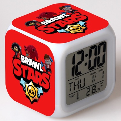 Leon Spike 7 Colors Change Digital Alarm LED Clock - Image 19