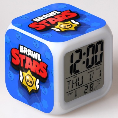 Leon Spike 7 Colors Change Digital Alarm LED Clock - Image 21