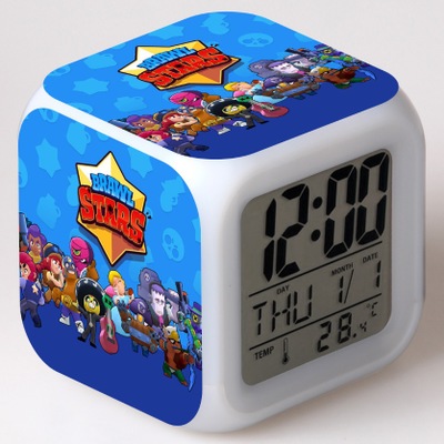 Leon Spike 7 Colors Change Digital Alarm LED Clock - Image 5