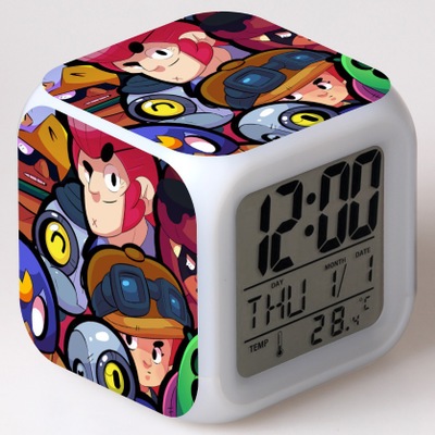 Leon Spike 7 Colors Change Digital Alarm LED Clock - Image 8
