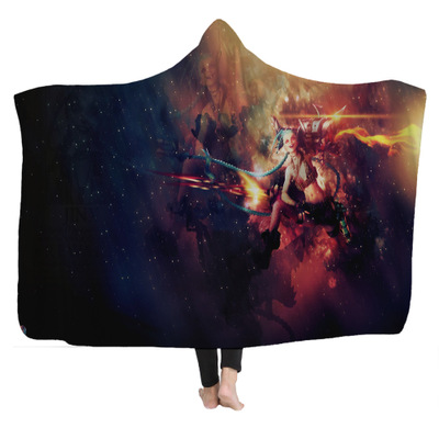 LOL Sofa Blanket Hooded Cape - Image 13