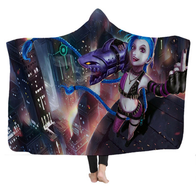 LOL Sofa Blanket Hooded Cape - Image 6