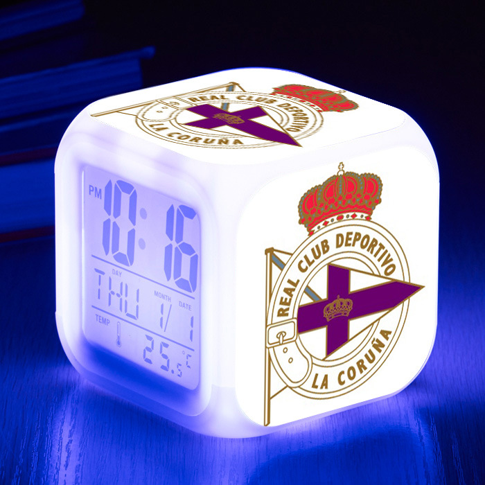 La Liga 7 Colors Change Digital Alarm LED Clock - Image 7