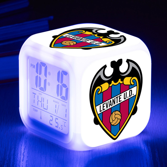 La Liga 7 Colors Change Digital Alarm LED Clock - Image 9