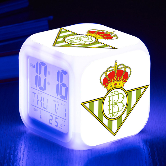 La Liga 7 Colors Change Digital Alarm LED Clock - Image 10