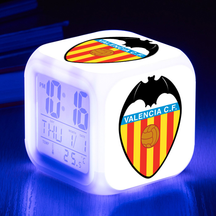 La Liga 7 Colors Change Digital Alarm LED Clock - Image 16