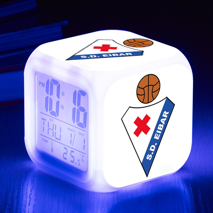 La Liga 7 Colors Change Digital Alarm LED Clock - Image 19