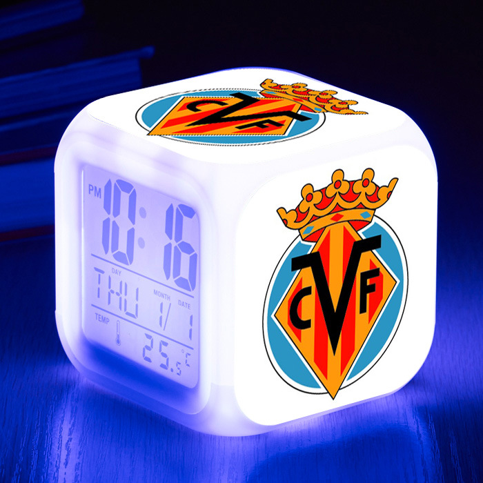 La Liga 7 Colors Change Digital Alarm LED Clock - Image 23