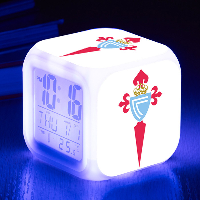 La Liga 7 Colors Change Digital Alarm LED Clock - Image 24