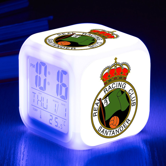 La Liga 7 Colors Change Digital Alarm LED Clock - Image 2