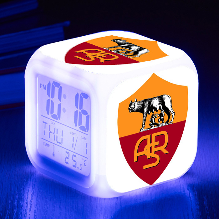 Serie A 7 Colors Change Digital Alarm LED Clock - Image 9