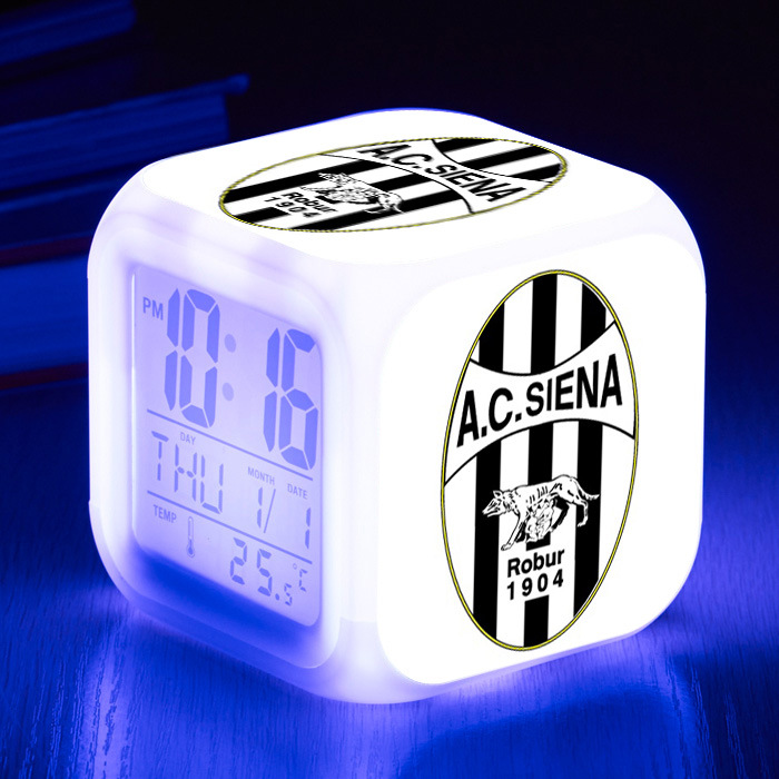 Serie A 7 Colors Change Digital Alarm LED Clock - Image 21