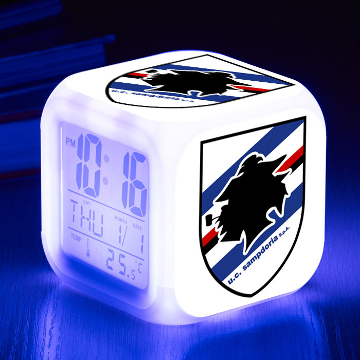 Serie A 7 Colors Change Digital Alarm LED Clock - Image 6