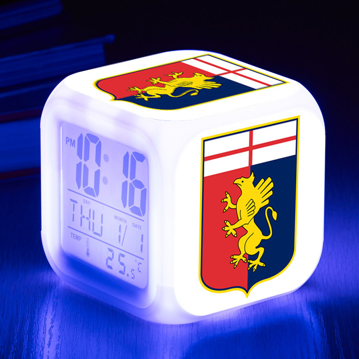 Serie A 7 Colors Change Digital Alarm LED Clock - Image 7