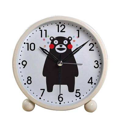 Kumamon 4"Alarm Clock with Battery Operated Loud Alarm Clock