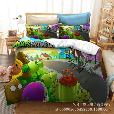 Plants vs Zombies 3-Piece Bed Set - Image 2