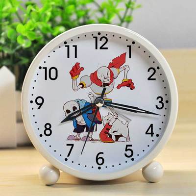 Undertale 4"Alarm Clock with Battery Operated Loud Alarm Clock - Image 10