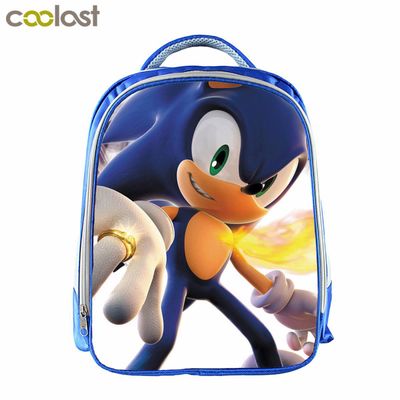 Hedgehog Backpack School Bag Blue - Image 11