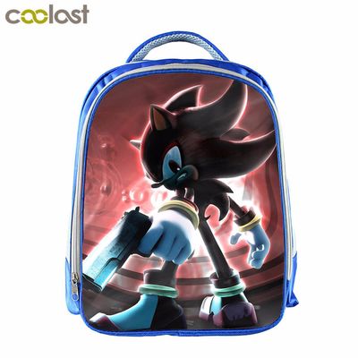 Hedgehog Backpack School Bag Blue - Image 13