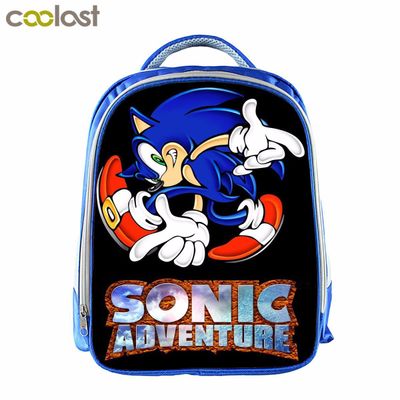 Hedgehog Backpack School Bag Blue - Image 15