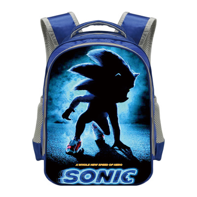 Hedgehog Backpack School Bag Blue - Image 25