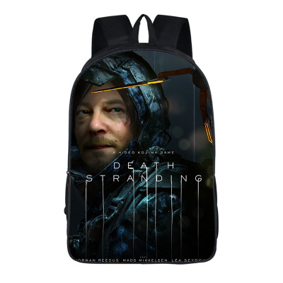 16‘’Death Stranding Backpack School Bag - Image 10