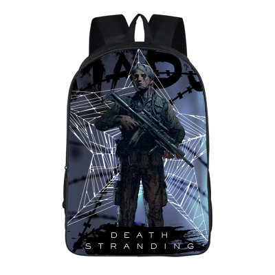 16‘’Death Stranding Backpack School Bag - Image 12