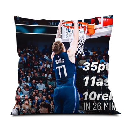 Luka Doncic Premium Hollow cotton Pillow - Image 17