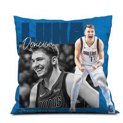 Luka Doncic Premium Hollow cotton Pillow - Image 21