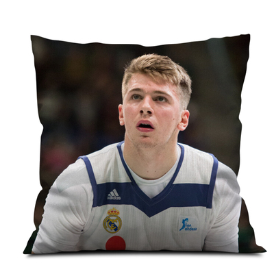 Luka Doncic Premium Hollow cotton Pillow - Image 2