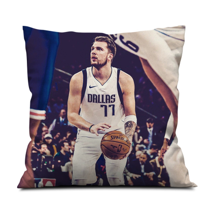 Luka Doncic Premium Hollow cotton Pillow - Image 5