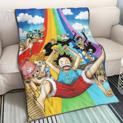 One Piece Blanket Knee Blanket Sofa Blanket - Image 15
