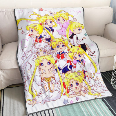Sailor Moon Blanket Knee Blanket Sofa Blanket - Image 3