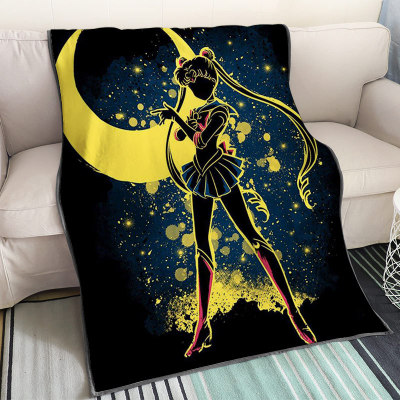 Sailor Moon Blanket Knee Blanket Sofa Blanket - Image 11