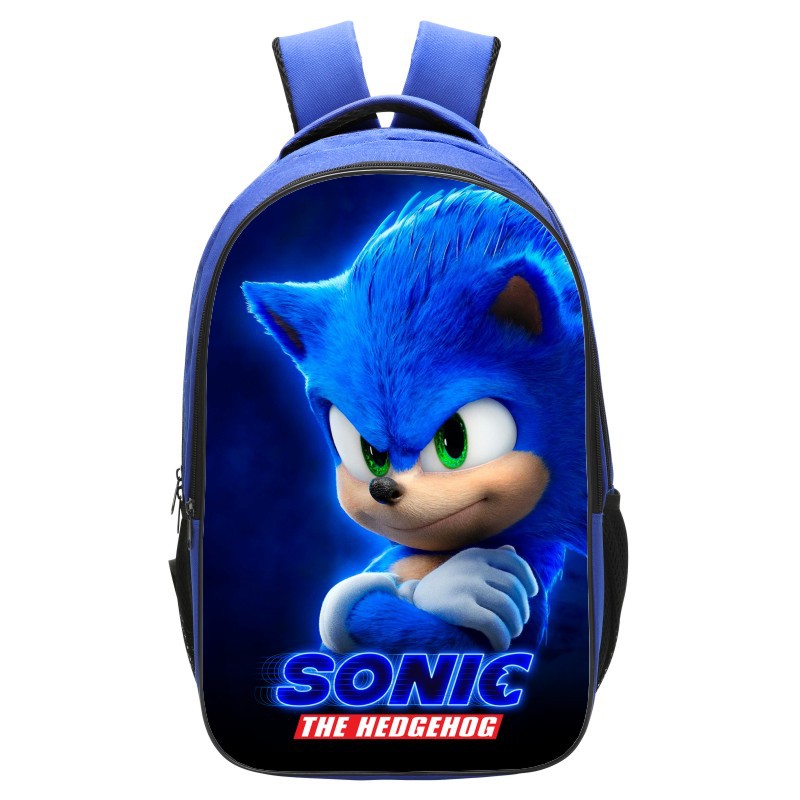 Hedgehog Backpack School Bag Blue - Image 35