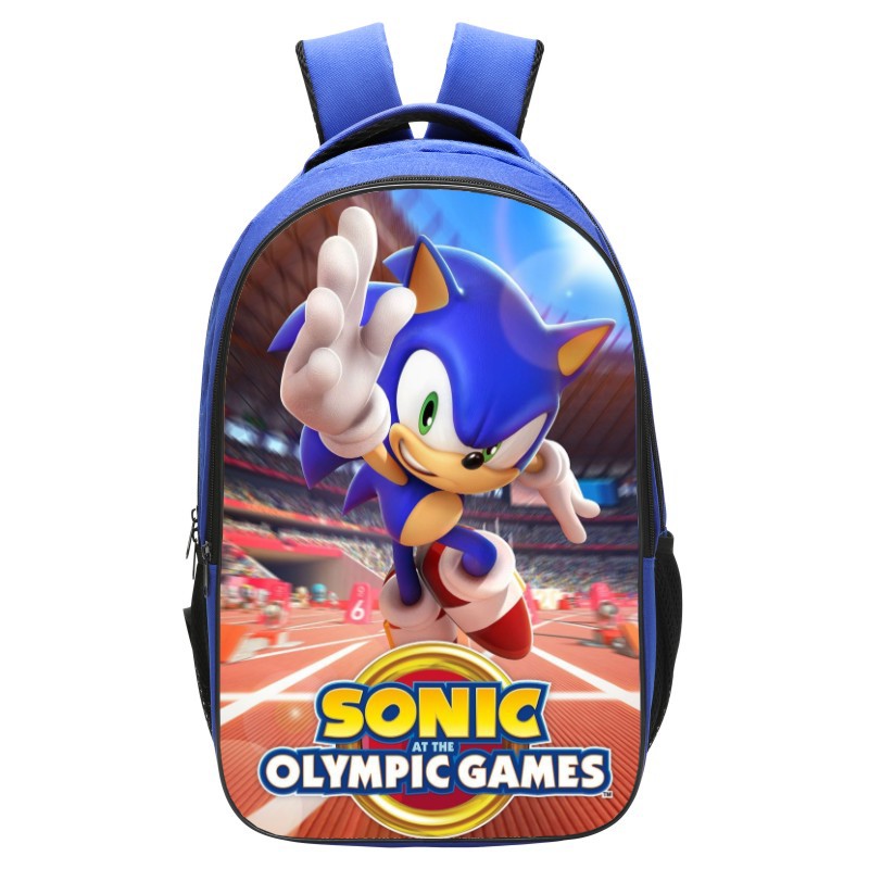 Hedgehog Backpack School Bag Blue - Image 37