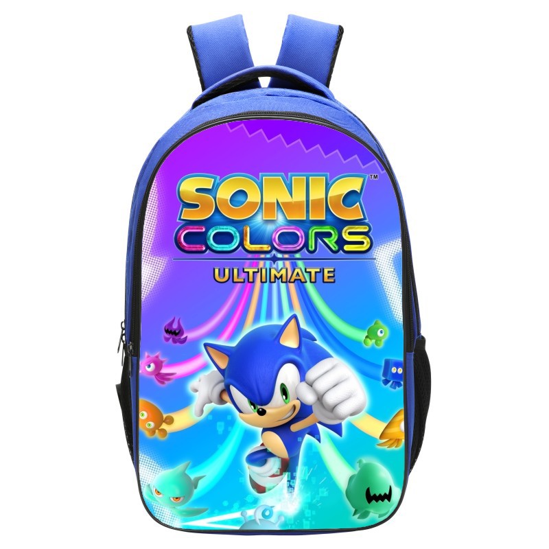 Hedgehog Backpack School Bag Blue - Image 30
