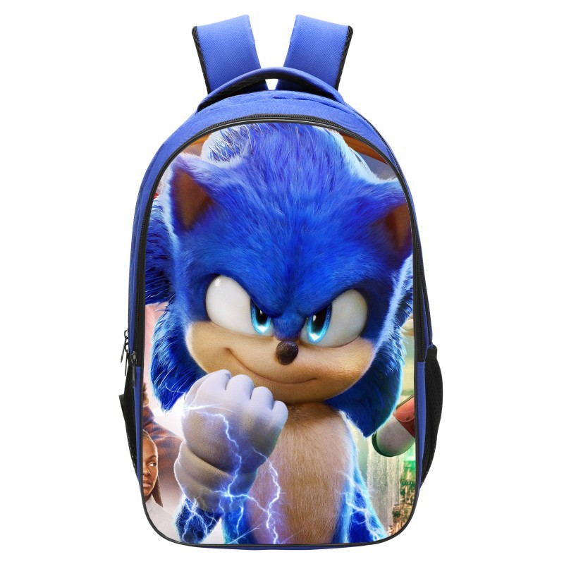 Hedgehog Backpack School Bag Blue - Image 33