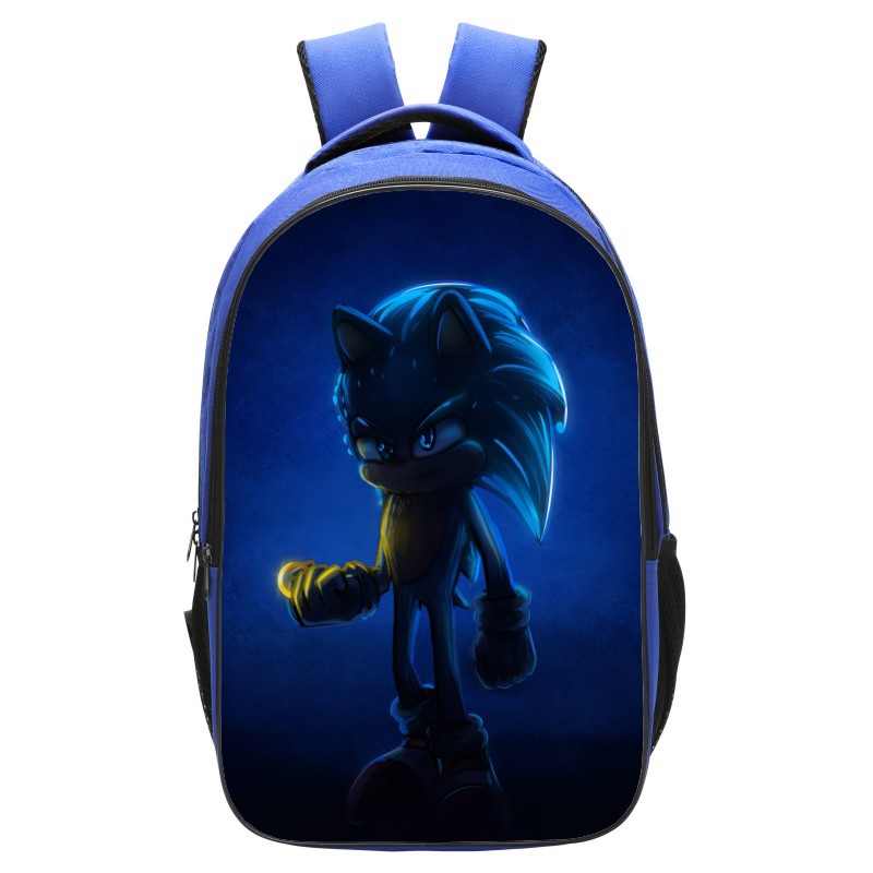 Hedgehog Backpack School Bag Blue - Image 34